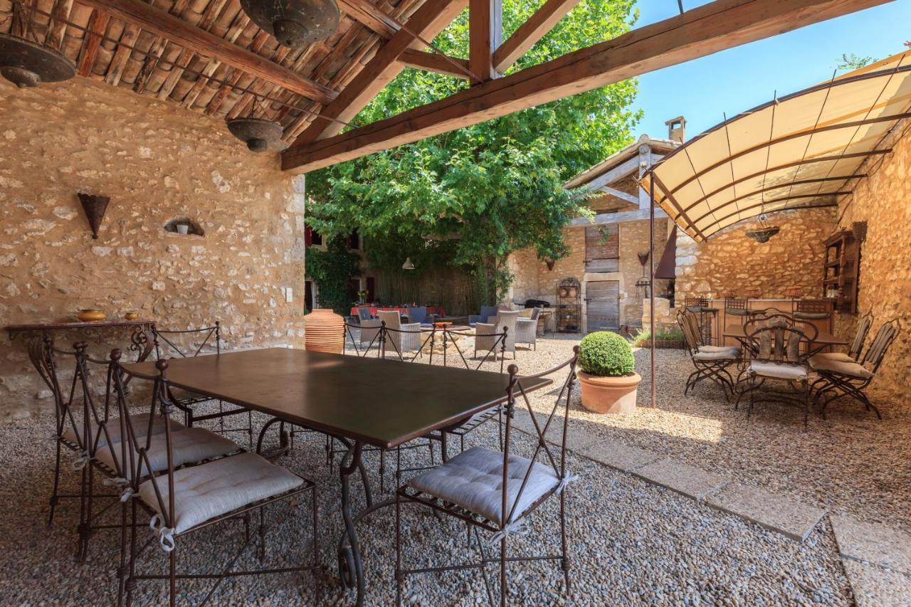 La Louviere Des Bruyeres Bed & Breakfast Robion en Luberon ภายนอก รูปภาพ